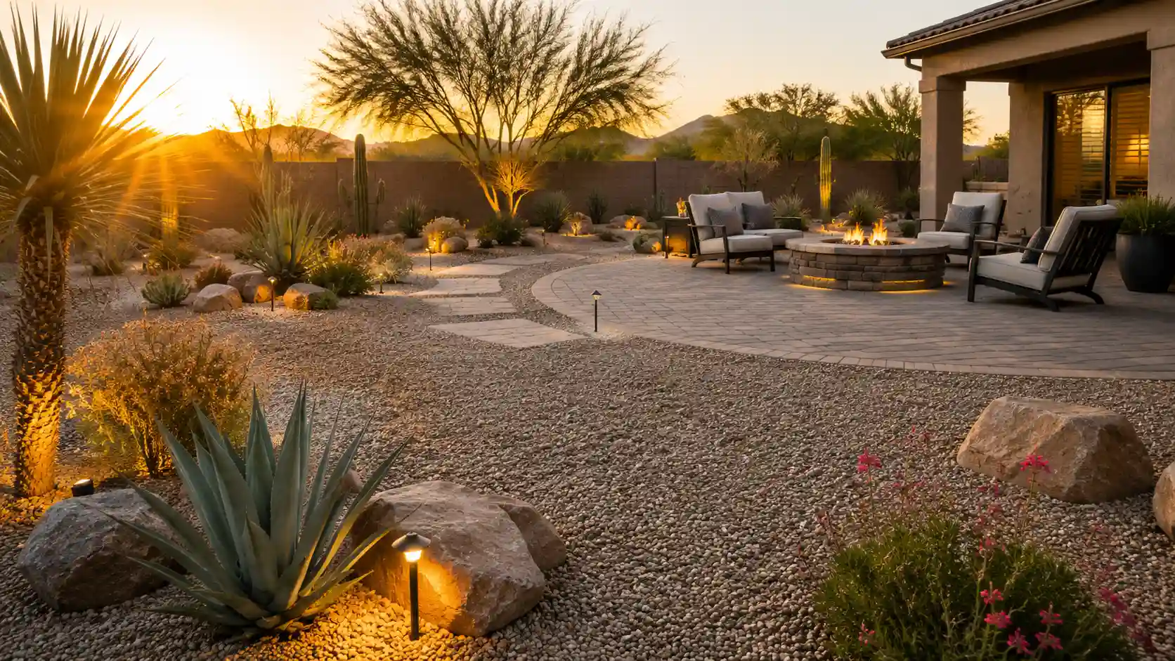 Build a Desert Landscaping Backyard