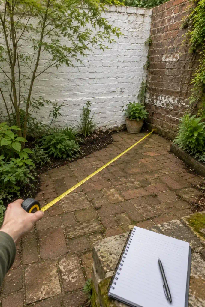 Measure Your Courtyard Before You Plan Anything